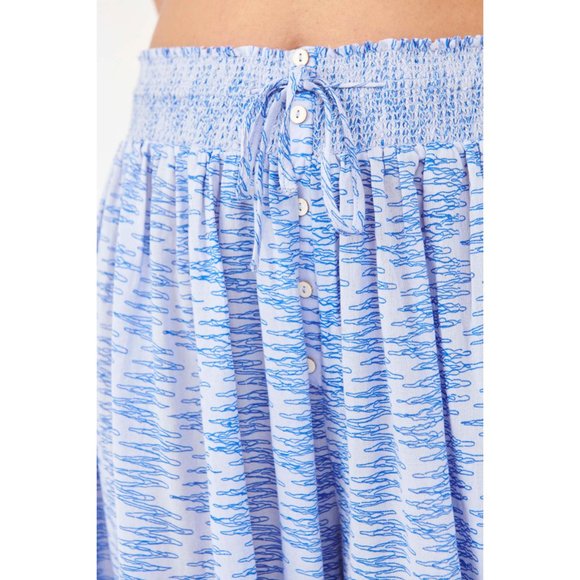 NWT Free People Blooms For You Lounge Pant / Sky Combo - Picture 5 of 5